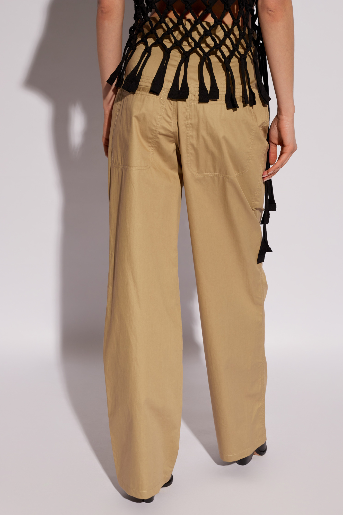 【関税&送料込】Isabel Marant Pants Jolande ISABEL MARANT Jolande Cotton Cargo Trousers | Neutrals